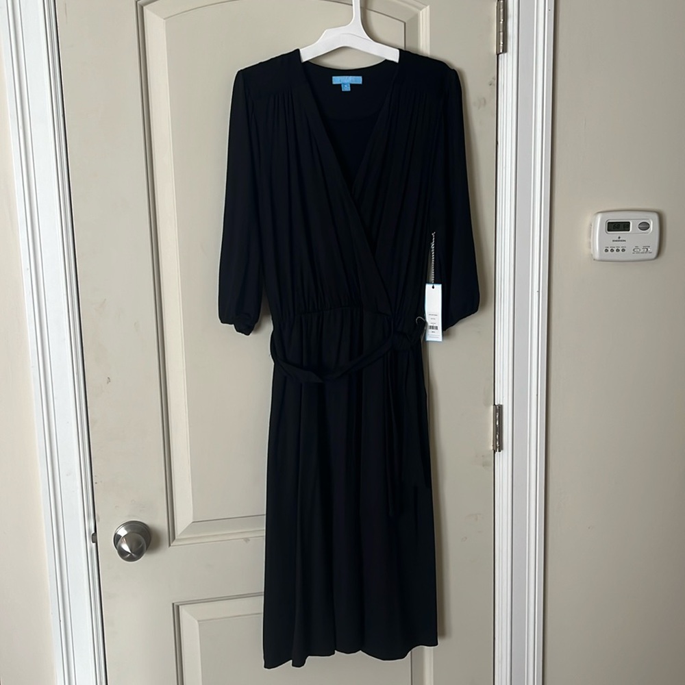 Black long sleeve dress